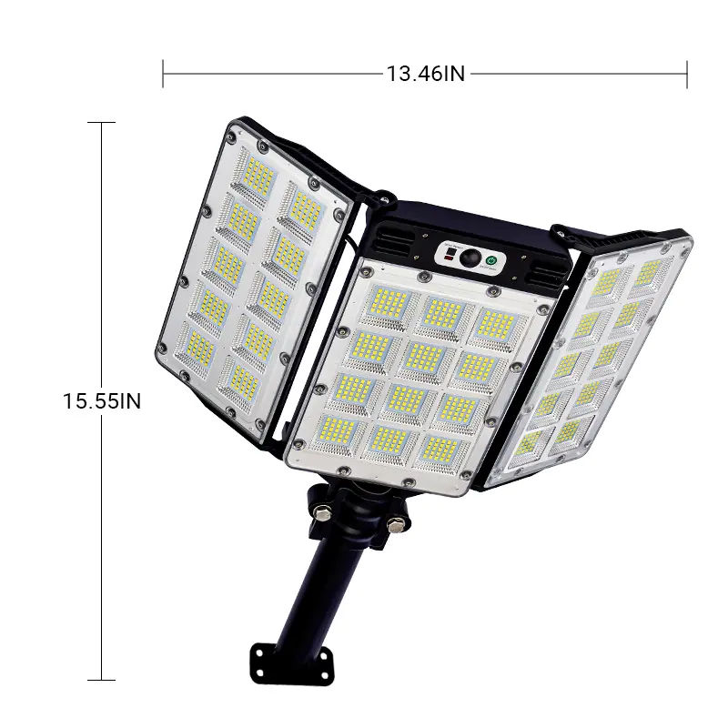 Solar Flood Lights 800 LEDs Motion Sensor Remote Control IP65 Waterproof 3 Brightness Modes Super Bright Outdoor Security Lights,summervibes - Image 9