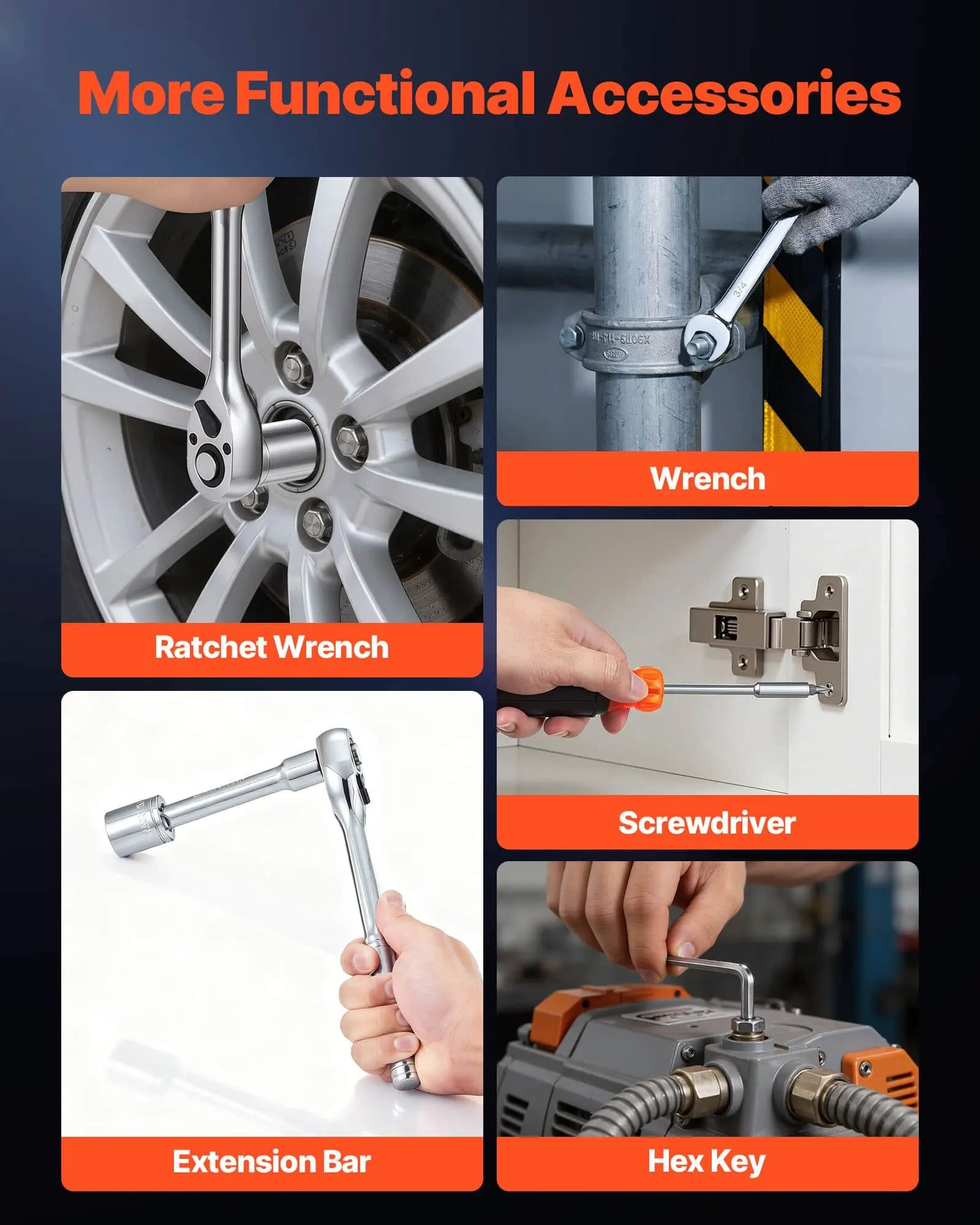 308-Piece Professional Mechanic Tool Set - Image 8