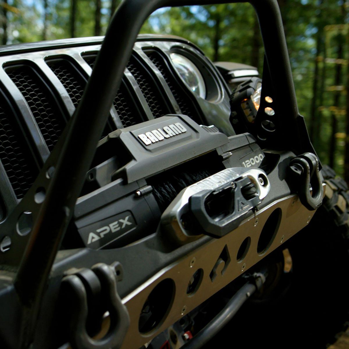 BADLAND APEX 12,000 lb. Winch with Synthetic Rope and Wireless Remote