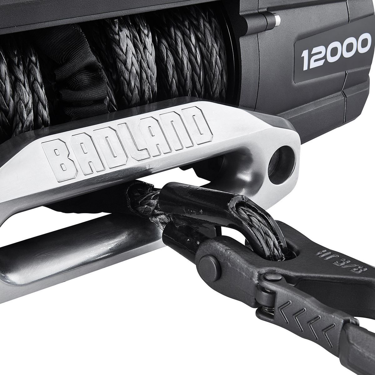 BADLAND APEX 12,000 lb. Winch with Synthetic Rope and Wireless Remote